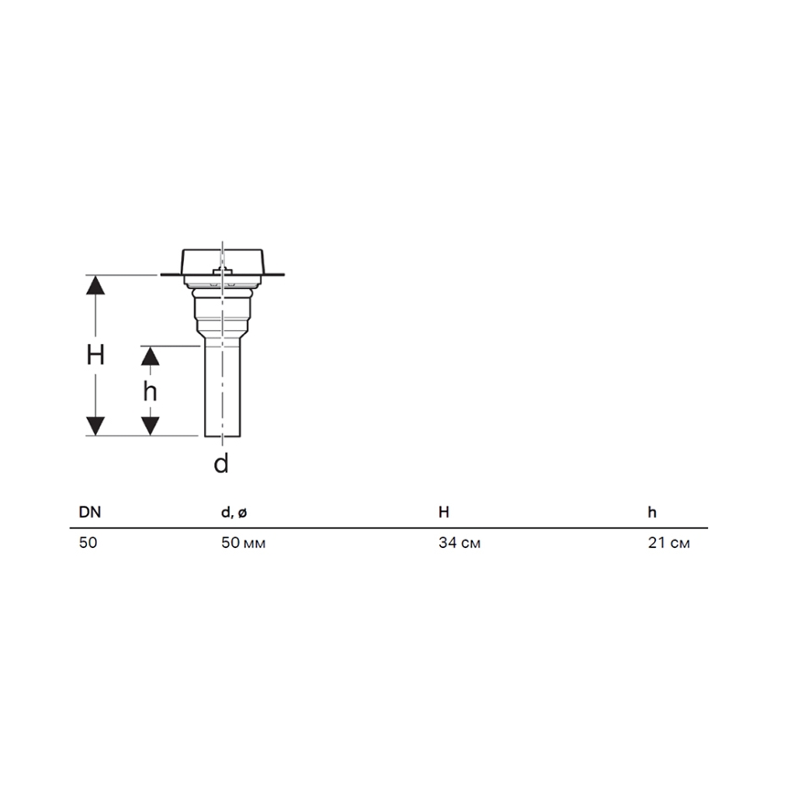 Geberit 154.153.00.1 - Conjunto de montagem para ralo linear CleanLine 20-250 mm