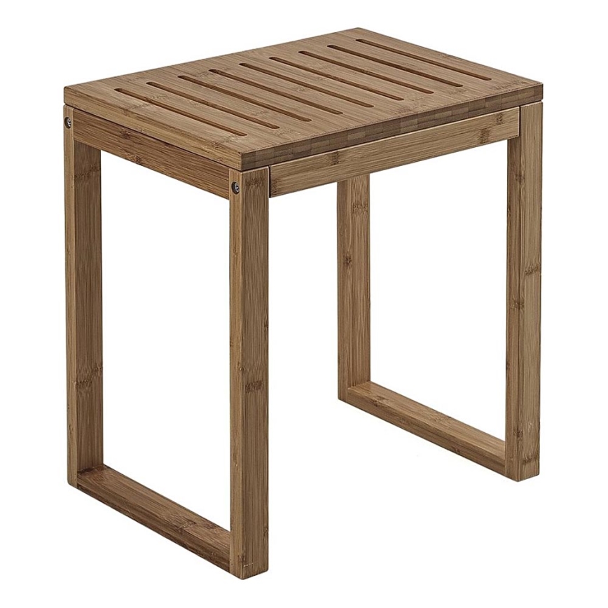 Gedy - Banco para casa de banho HIMALAYA 39,5x44,3 cm bambu