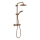 Gedy - Conjunto de duche com misturador STAR PLUS bronze