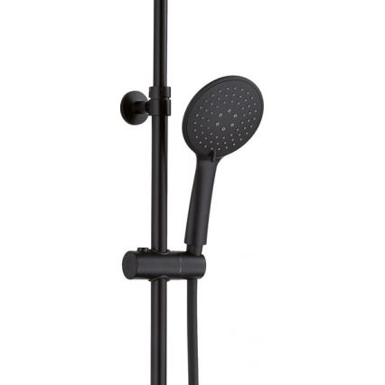 Gedy - Conjunto de duche com misturador STAR PLUS preto mate