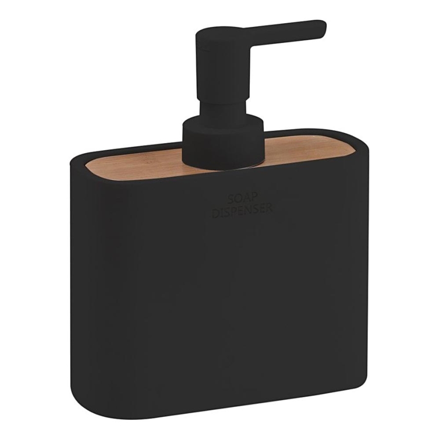 Gedy - Dispensador de sabão NINFEA preto/bambu