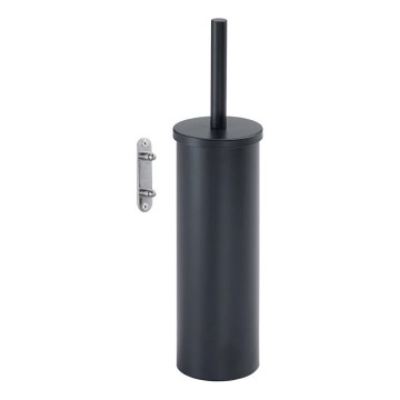 Gedy - Escova de WC de parede PIRENEI preto mate
