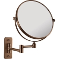 Gedy - Espelho de maquilhagem de parede GAIA bronze