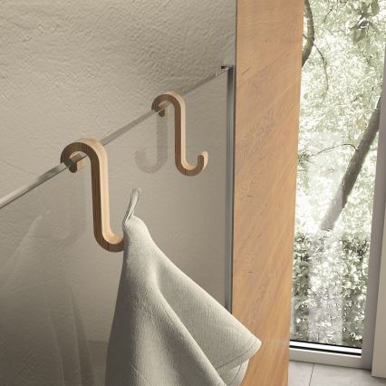 Gedy - Gancho para radiador bambu