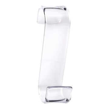 Gedy - Gancho para radiador transparente/termoplástico