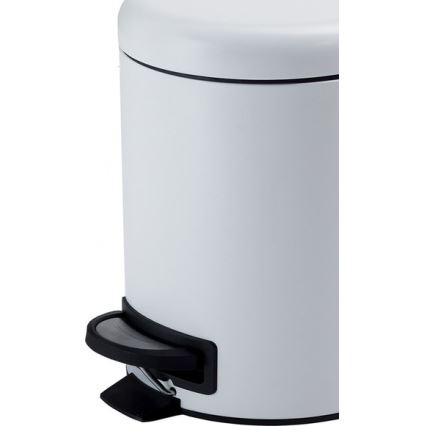 Gedy - Lixeira POTTY 5 l com fecho suave, branca