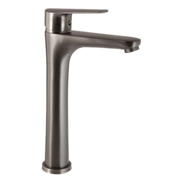Gedy - Misturador de lavatório COMO 29 cm cinzento metálico