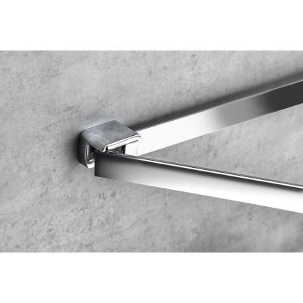 Gedy - PArede rotativo toalha suporte PIRENEI 36 cm cromado brilhante