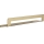 Gedy - Prateleira com cabide para toalhas CLEO 50 cm dourado fosco