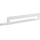 Gedy - Prateleira com toalheiro CLEO 50 cm branco fosco