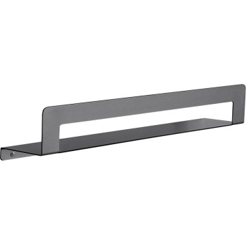 Gedy - Prateleira com toalheiro CLEO 50 cm cinzento metálico