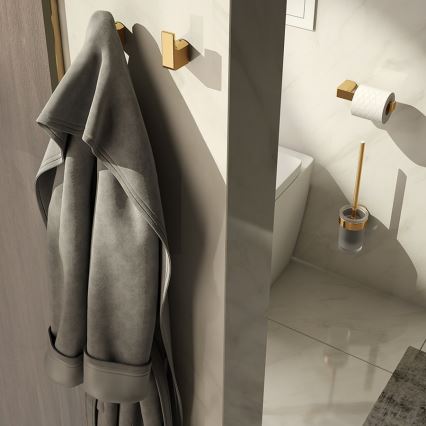 Gedy - Suporte para Papel Higiénico PIRENEI Dourado