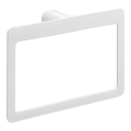 Gedy - Toalheiro de parede PIRENEI 15x23 cm branco mate