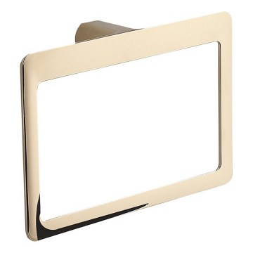 Gedy - Toalheiro de parede PIRENEI 15x23 cm dourado