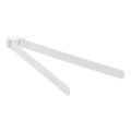 Gedy - Toalheiro de parede PIRENEI 35,9 cm branco mate