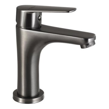Gedy - Torneira para lavatório COMO 19,6 cm cinzento metálico