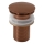 Gedy - Válvula de escoamento CLICK-CLACK para lavatório, Ø 6,6 cm, bronze
