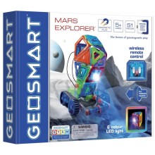 GeoSmart - Conjunto de construção magnético Mars Explorer 51 pçs