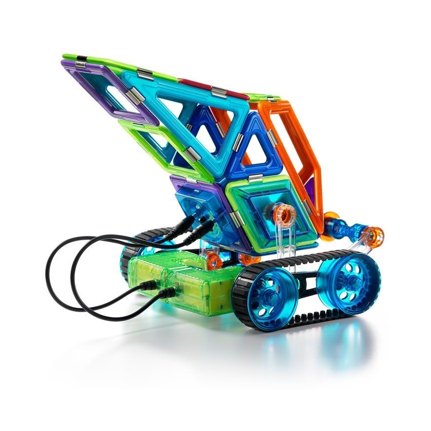 GeoSmart - Conjunto de construção magnético Mars Explorer 51 pçs