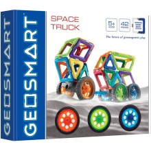 GeoSmart - Conjunto de construção magnético Space Truck 42 pçs