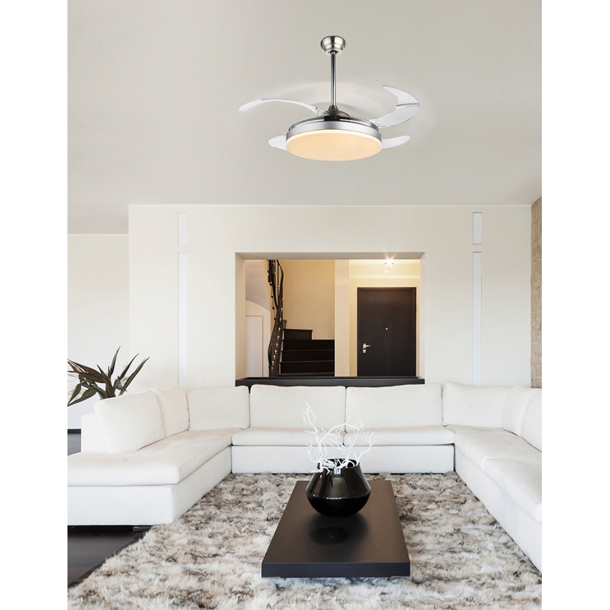 Globo - Ventoinha de teto com controlo remoto LED LED/36W/230V