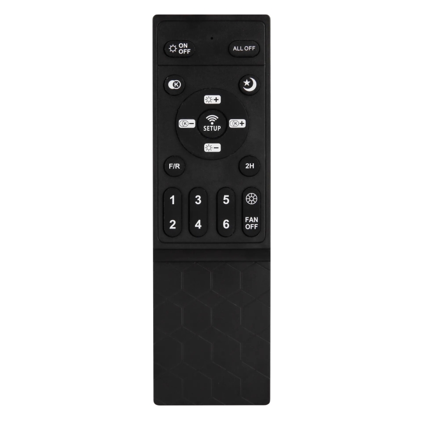 Globo - Ventilador de teto LED regulável LED/20W/230V 2700-6500K + controlo remoto