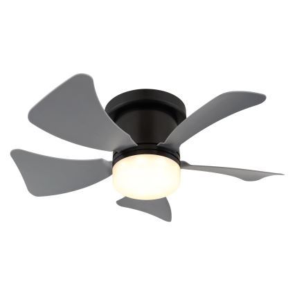 Globo - Ventilador de teto LED regulável LED/10W/230V 3000-6500K cinza + controlo remoto