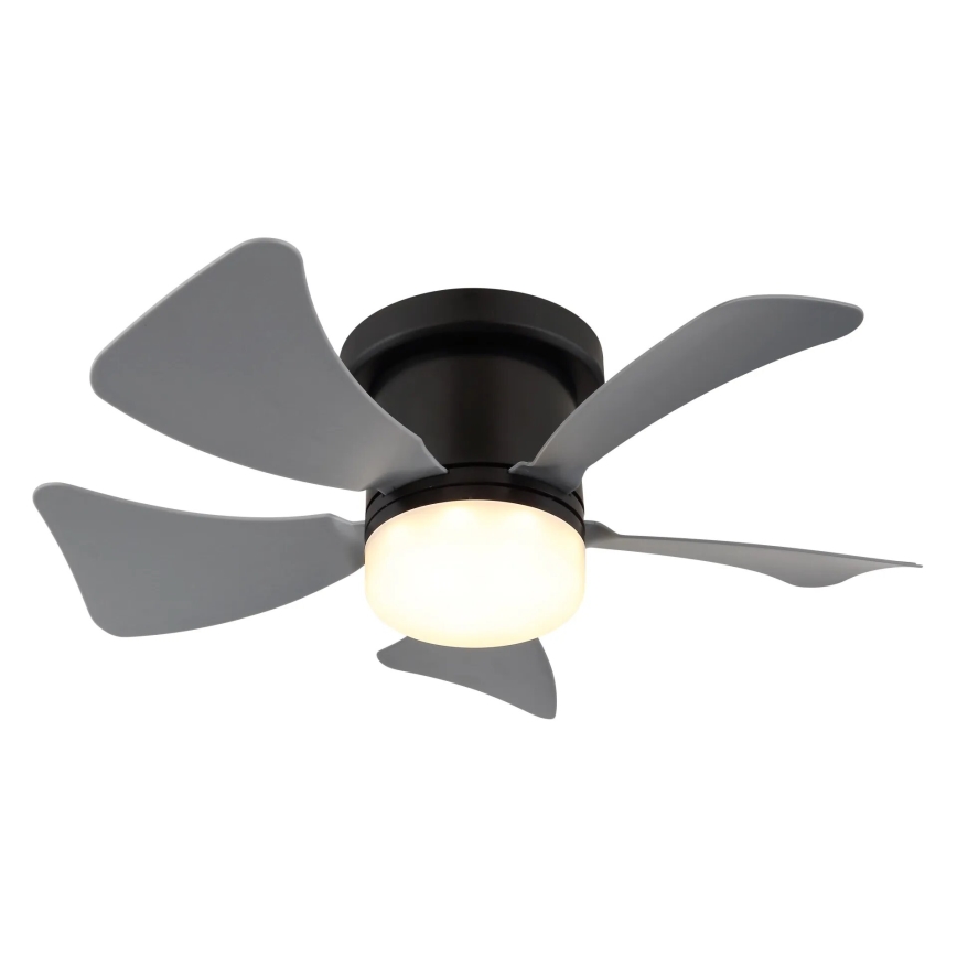 Globo - Ventilador de teto LED regulável LED/10W/230V 3000-6500K cinza + controlo remoto
