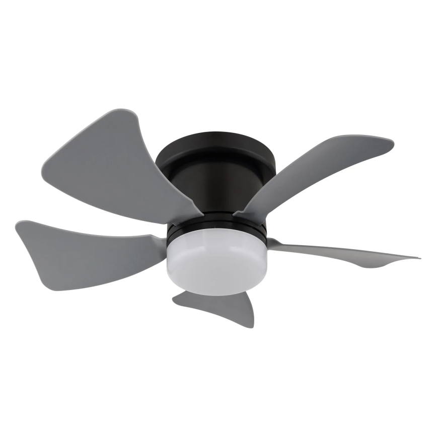 Globo - Ventilador de teto LED regulável LED/10W/230V 3000-6500K cinza + controlo remoto