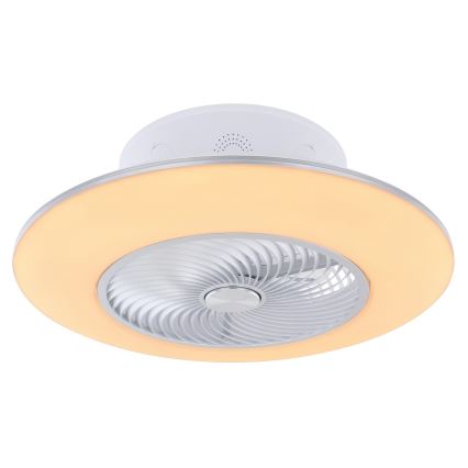 Globo - Luminária de teto LED dimmerizável com ventilador LED/40W/230V 3000-6000K + controlo remoto