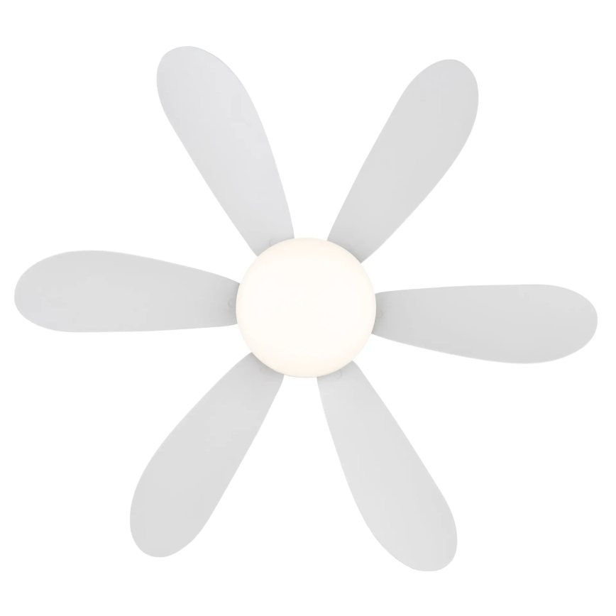 Globo - Ventilador de teto LED regulável LED/5W/230V 2700-6500K branco + controlo remoto