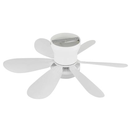 Globo - Ventilador de teto LED regulável LED/5W/230V 2700-6500K branco + controlo remoto
