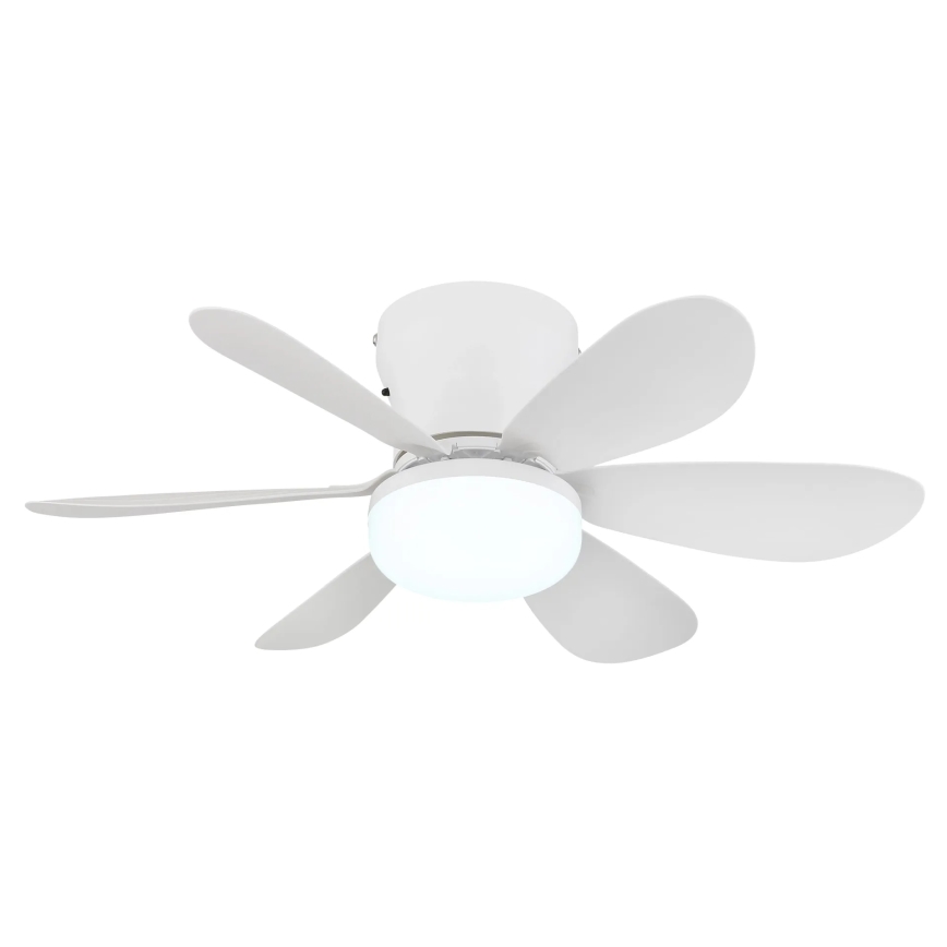 Globo - Ventilador de teto LED regulável LED/5W/230V 2700-6500K branco + controlo remoto