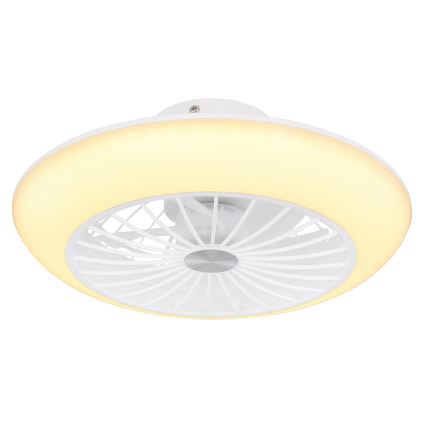 Globo 03632W - Luminária de teto LED com ventilador LAFEE LED/18W/230V