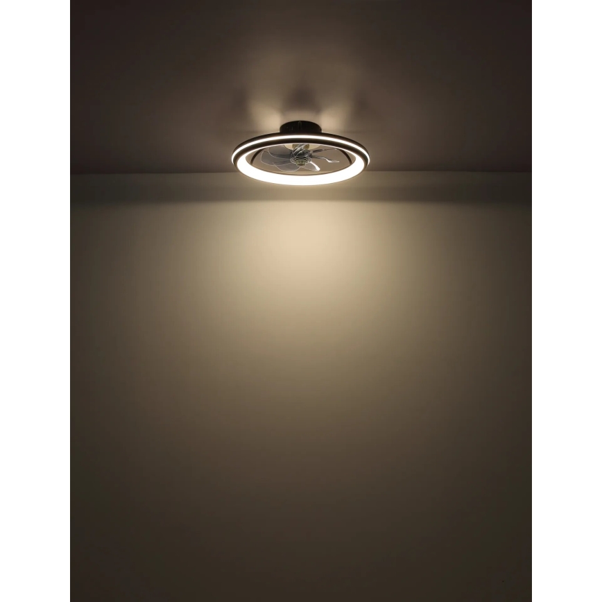 Globo - Ventilador de teto LED regulável LED/40W/230V 3000-6500K + controlo remoto