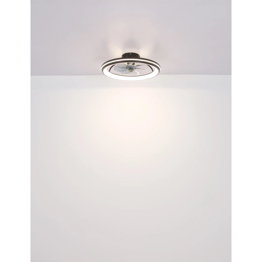 Globo - Ventilador de teto LED regulável LED/40W/230V 3000-6500K + controlo remoto