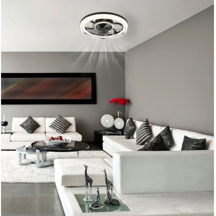 Globo - Ventilador de teto LED regulável LED/30W/230V 2700-6000K + controlo remoto