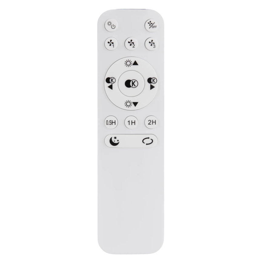 Globo - Ventilador de teto LED regulável LED/40W/230V 3000-6500K preto + controlo remoto