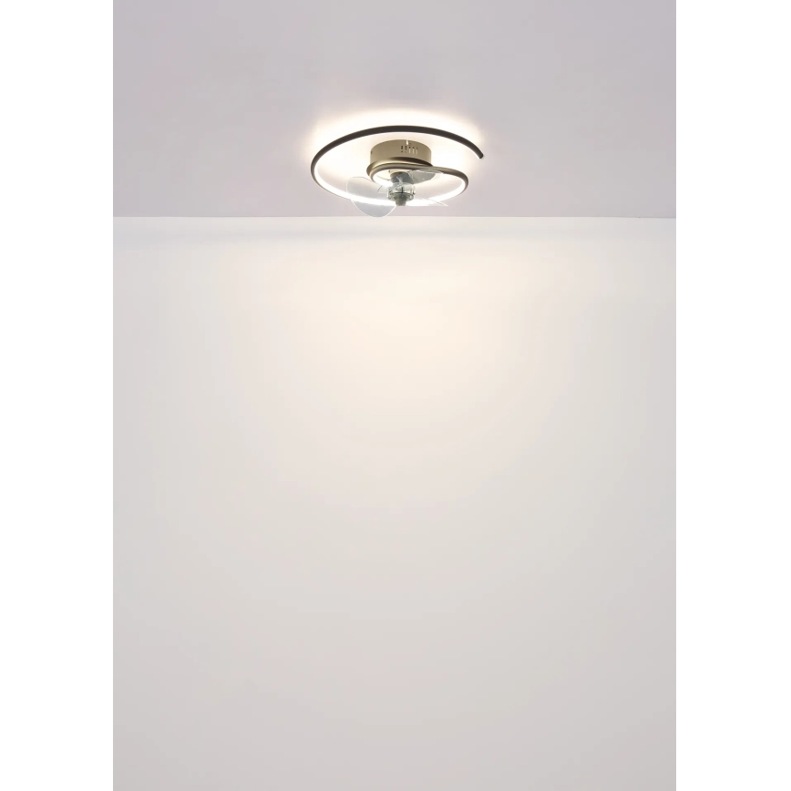 Globo - Ventilador de teto LED regulável LED/30W/230V 2700-6500K + controlo remoto