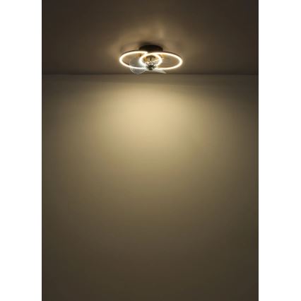 Globo - Ventilador de teto LED regulável LED/24W/230V 2700-6500K + controlo remoto