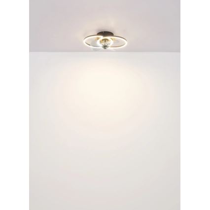 Globo - Ventilador de teto LED regulável LED/24W/230V 2700-6500K + controlo remoto