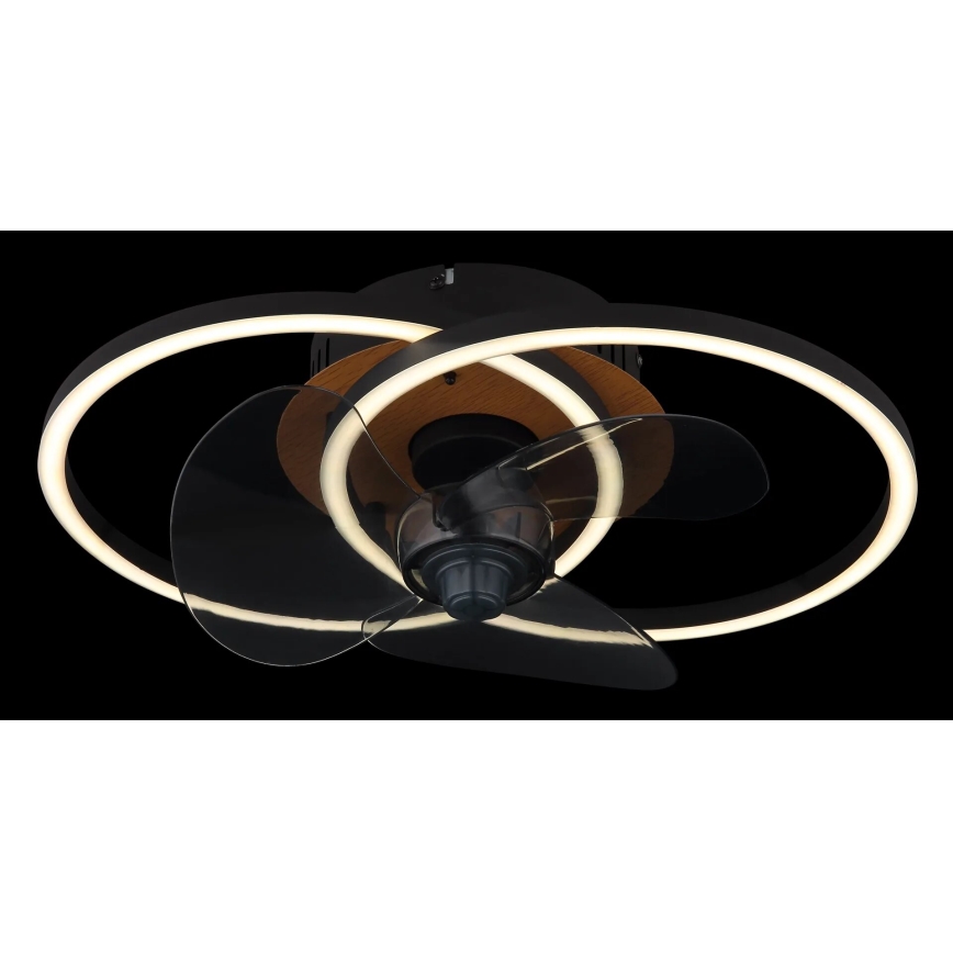 Globo - Ventilador de teto LED regulável LED/24W/230V 2700-6500K + controlo remoto