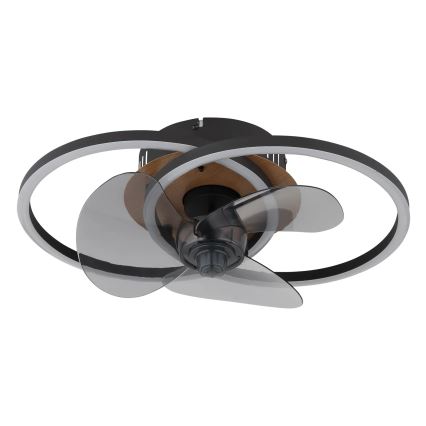 Globo - Ventilador de teto LED regulável LED/24W/230V 2700-6500K + controlo remoto