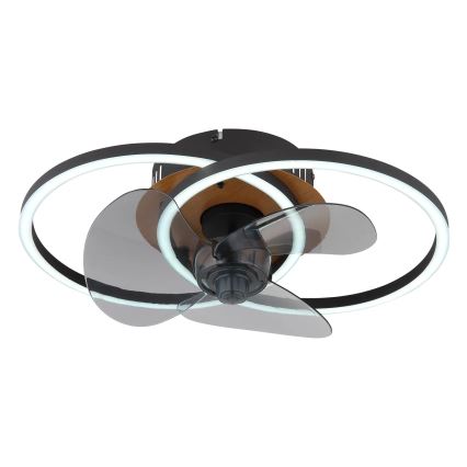 Globo - Ventilador de teto LED regulável LED/24W/230V 2700-6500K + controlo remoto