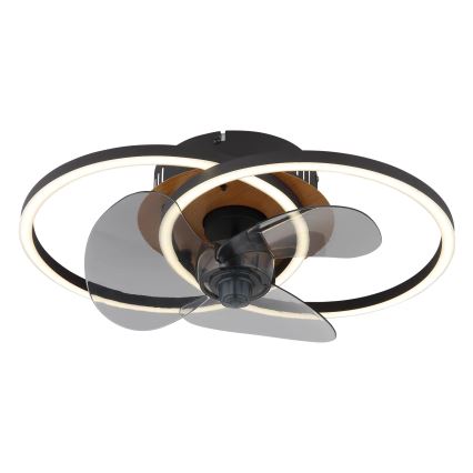 Globo - Ventilador de teto LED regulável LED/24W/230V 2700-6500K + controlo remoto