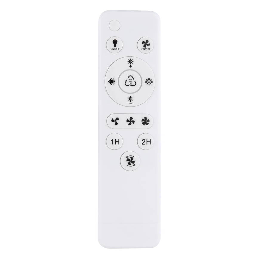 Globo - Ventilador de teto LED regulável LED/24W/230V 2700-6500K + controlo remoto