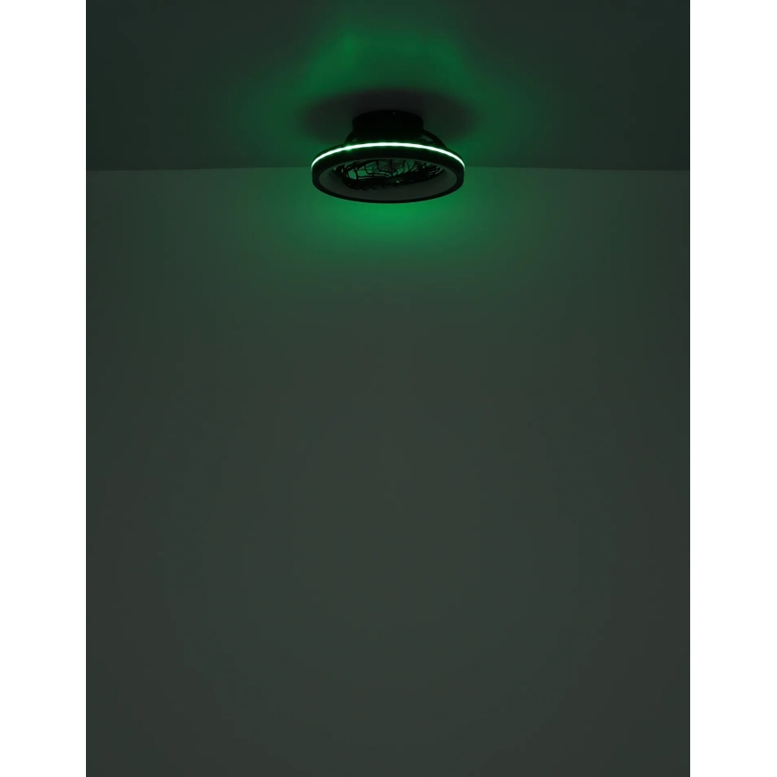 Globo - LED RGB Regulação teto ventoinha LED/40W/230V 2700-6500K + comando