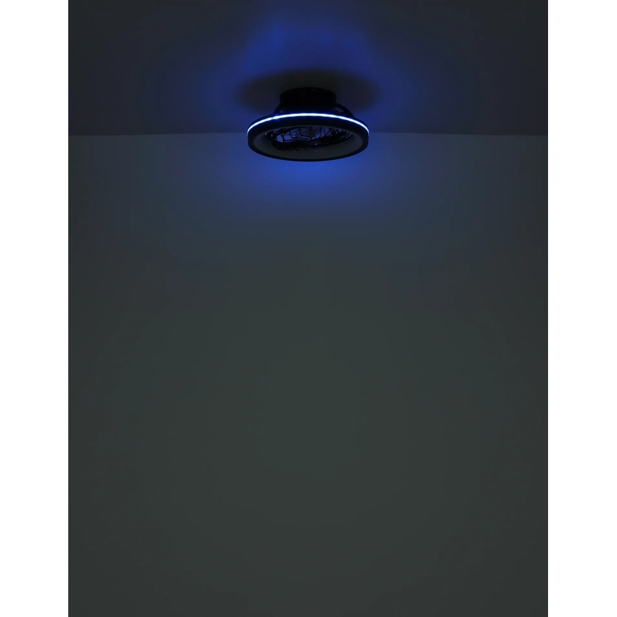 Globo - LED RGB Regulação teto ventoinha LED/40W/230V 2700-6500K + comando