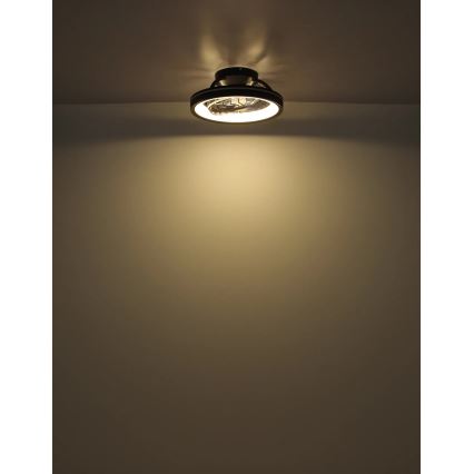 Globo - LED RGB Regulação teto ventoinha LED/40W/230V 2700-6500K + comando