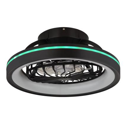 Globo - LED RGB Regulação teto ventoinha LED/40W/230V 2700-6500K + comando